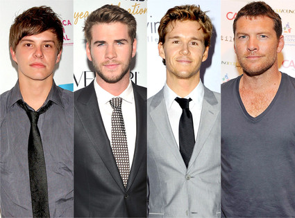 Xavier Samuel, Liam Hemsworth, Ryan Kwanten, Sam Worthington Xavier Samuel, Liam Hemsworth, Ryan Kwanten, Sam Worthington